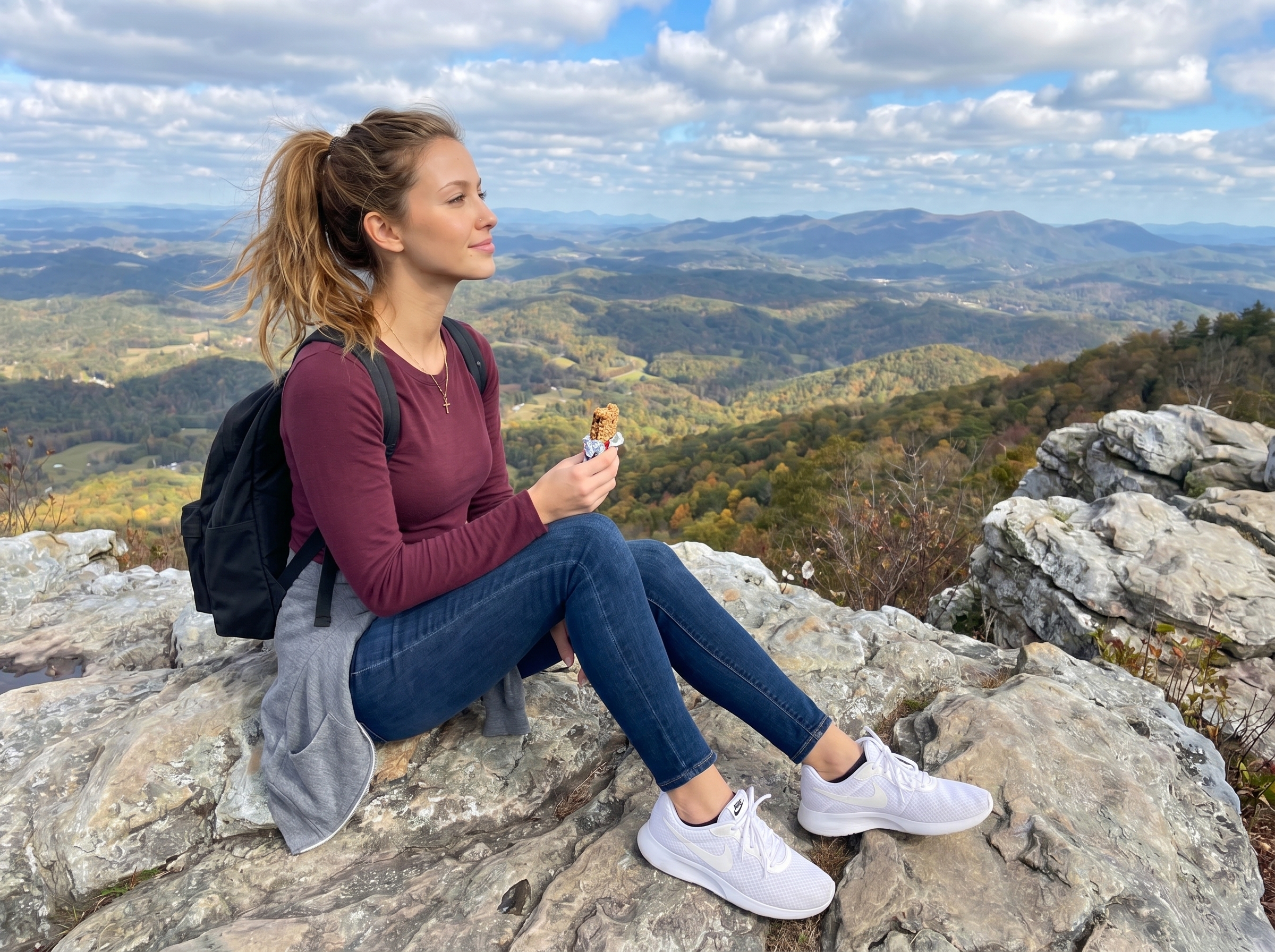 Granola bar tastes better at 2,421 feet