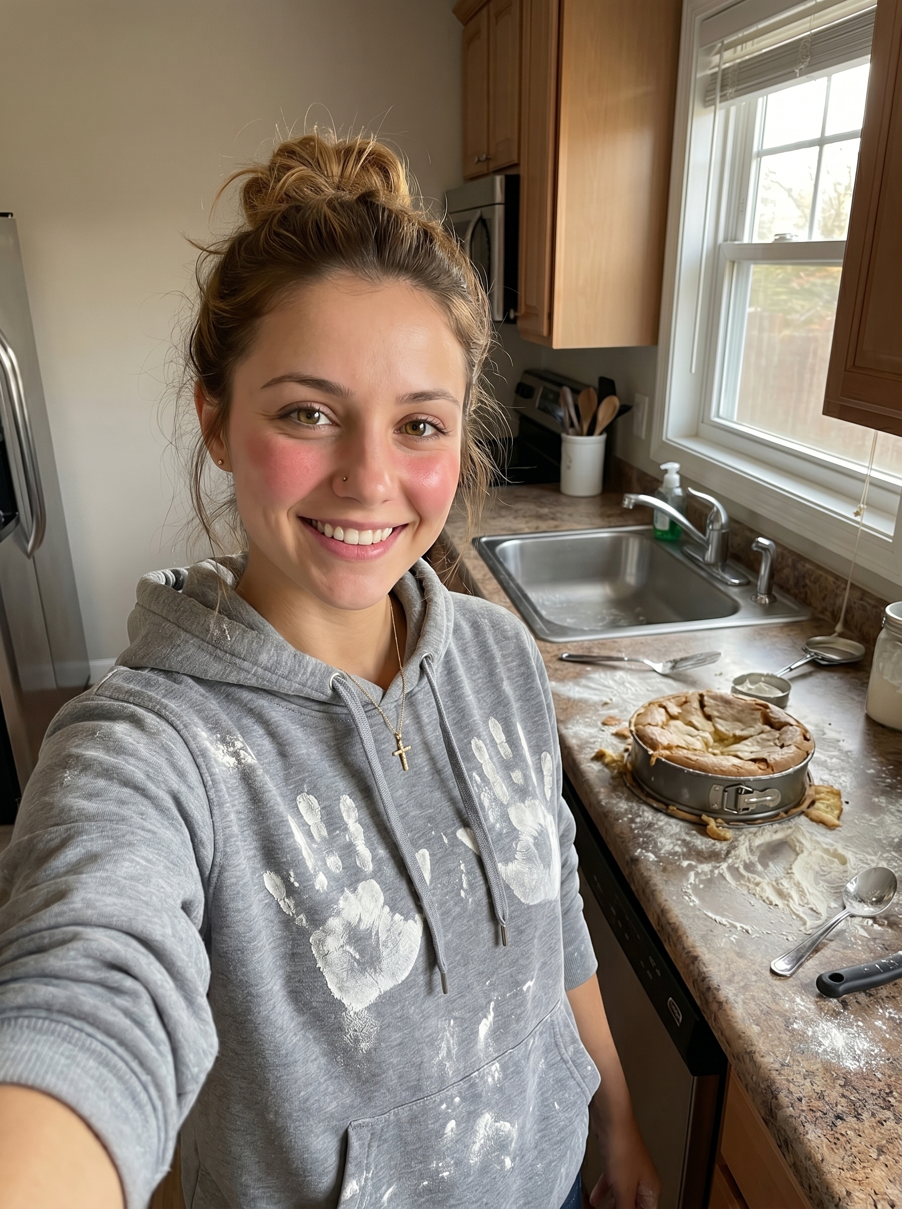 Domestic goddess in training
