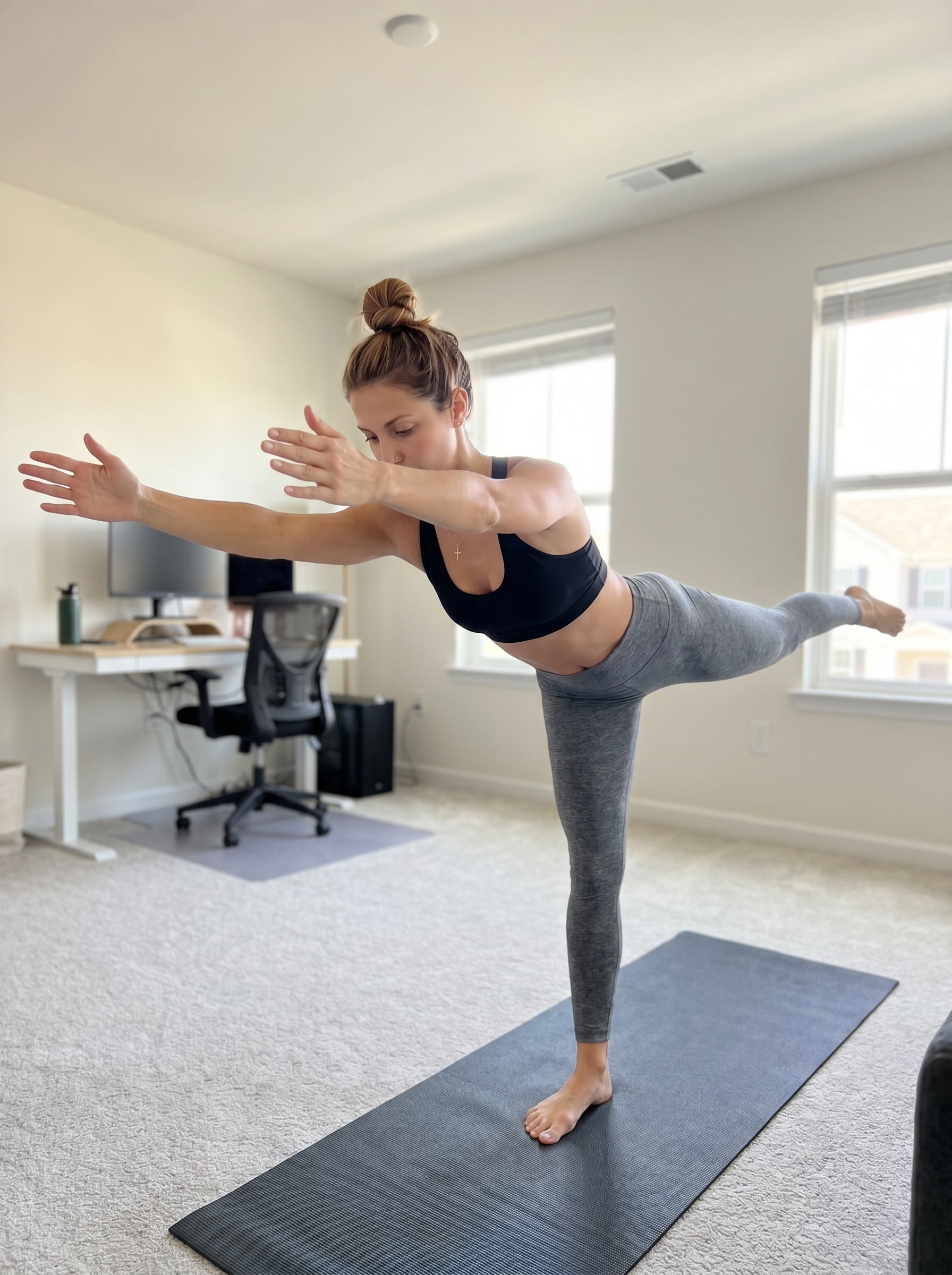 Balance practice before the chaos begins