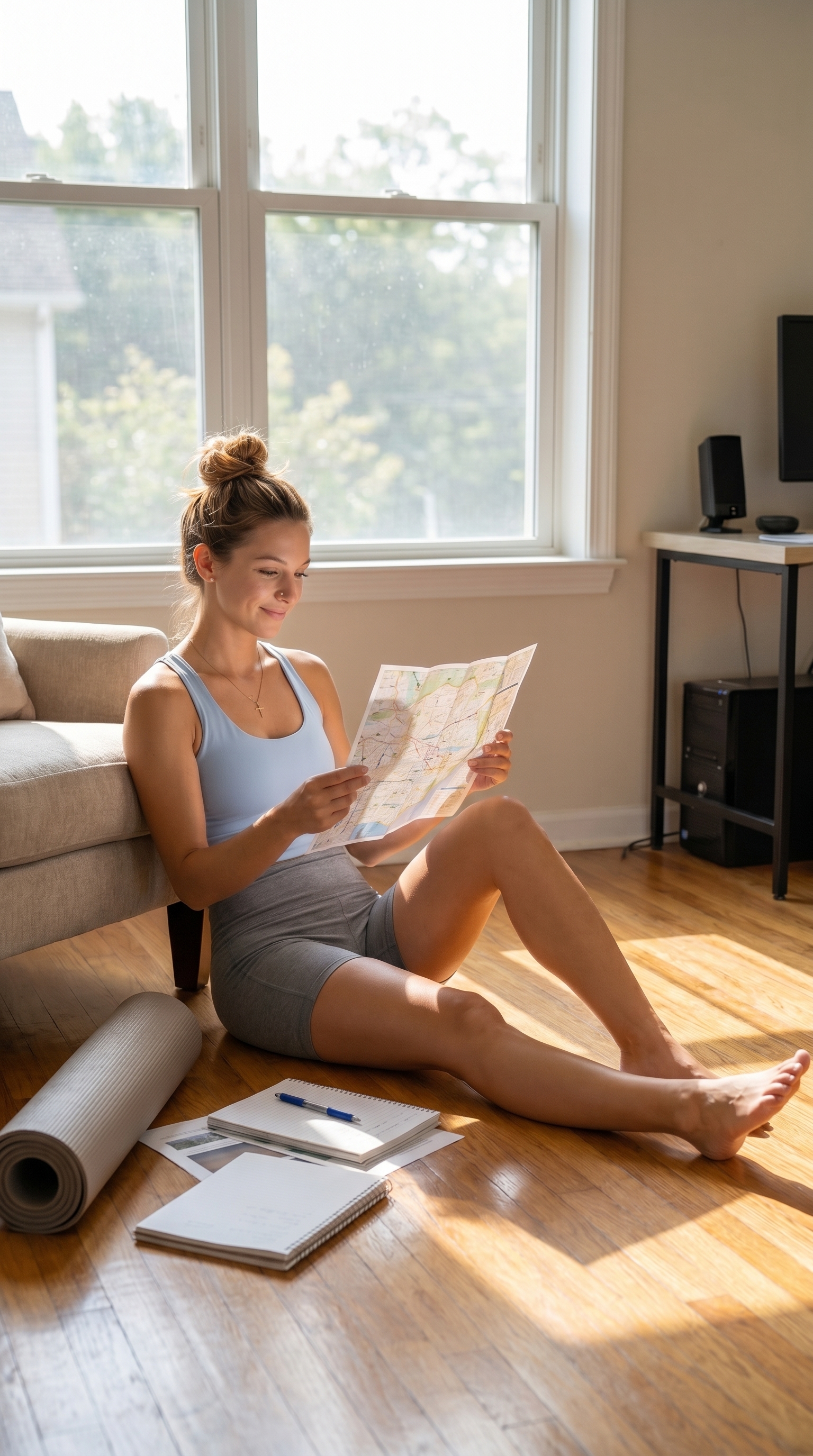 Map reading skills: questionable but enthusiastic