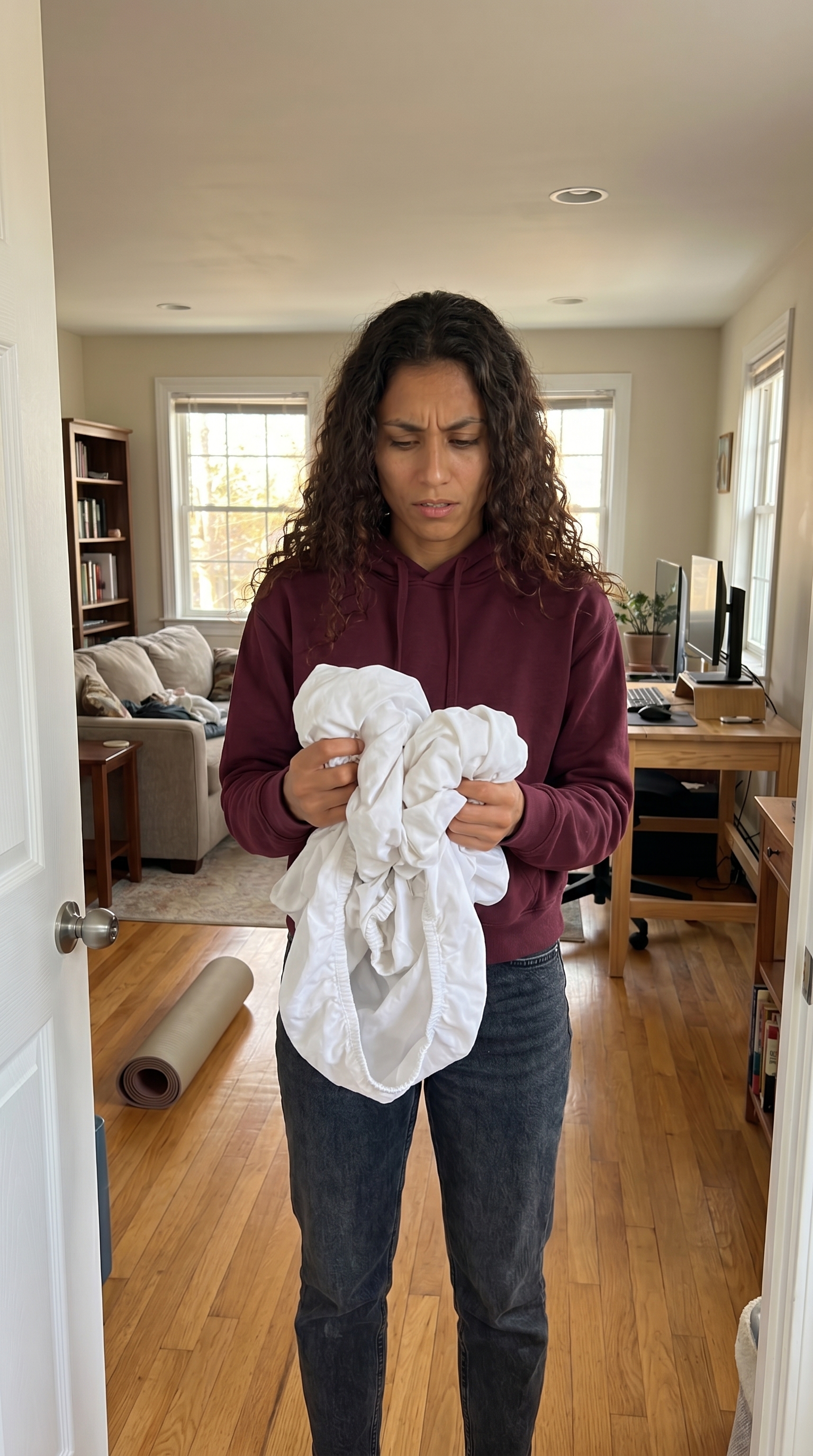 The fitted sheet incident