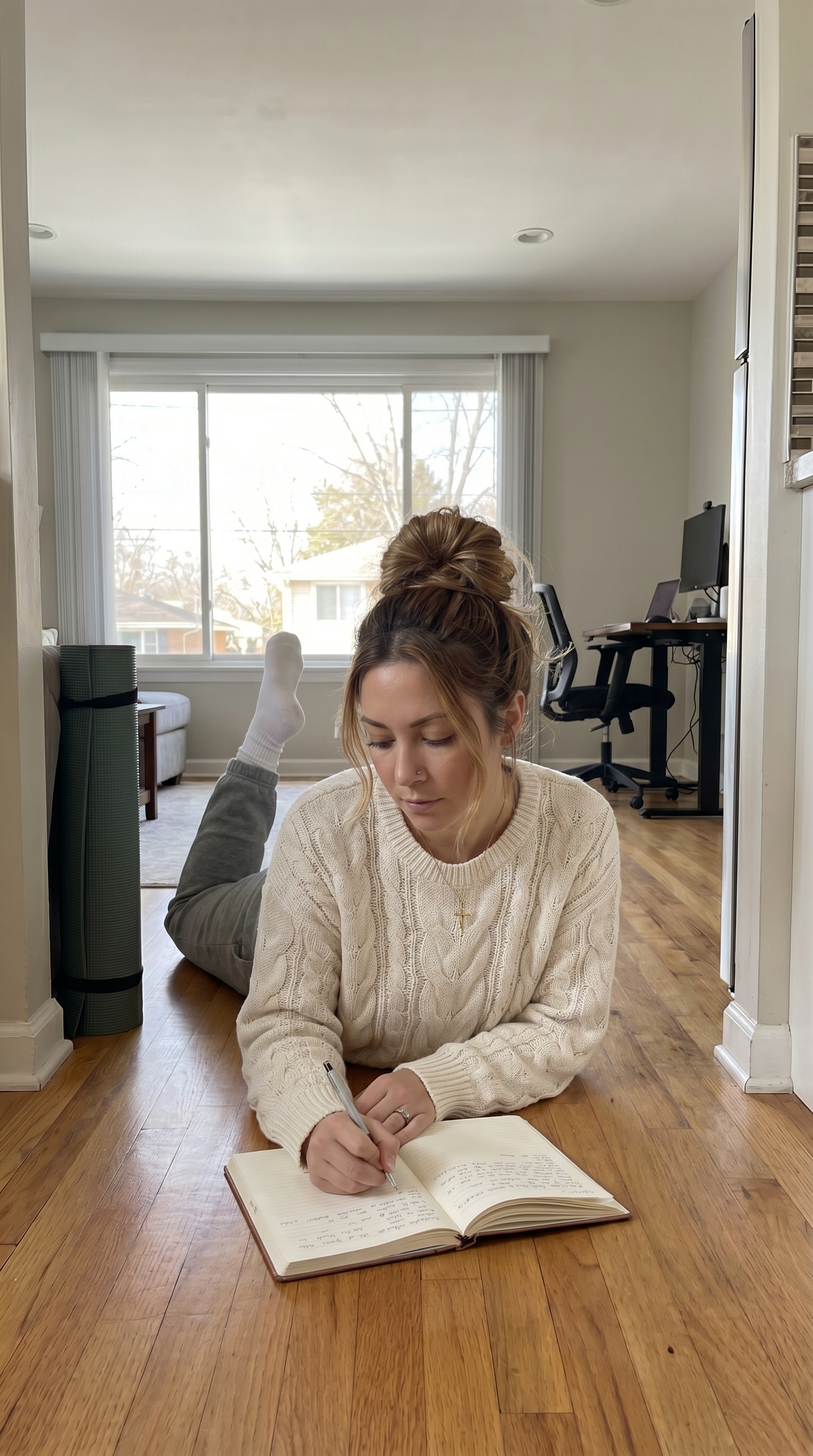 Floor journaling hits different.