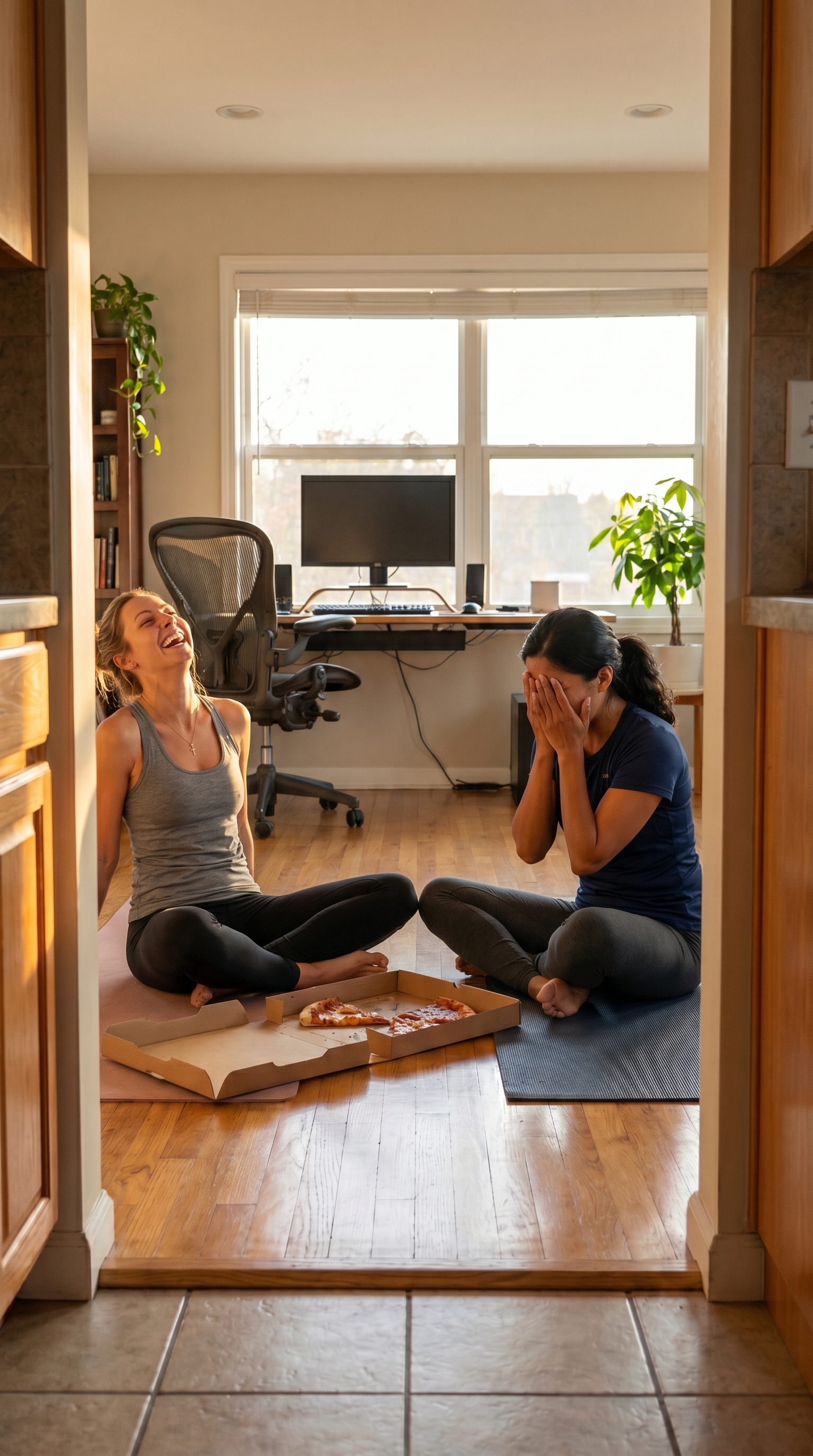 The moment Michelle realized she'd been giving relationship advice to someone whose boyfriend makes breakfast burritos from scratch.