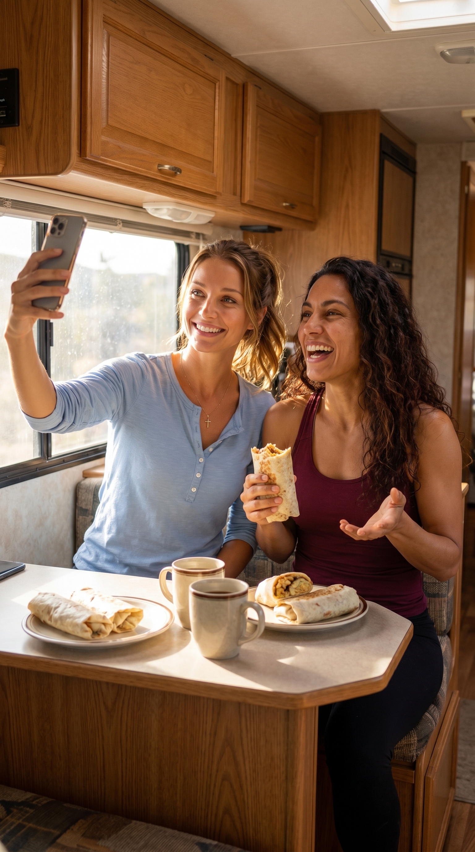 Breakfast burrito diplomacy