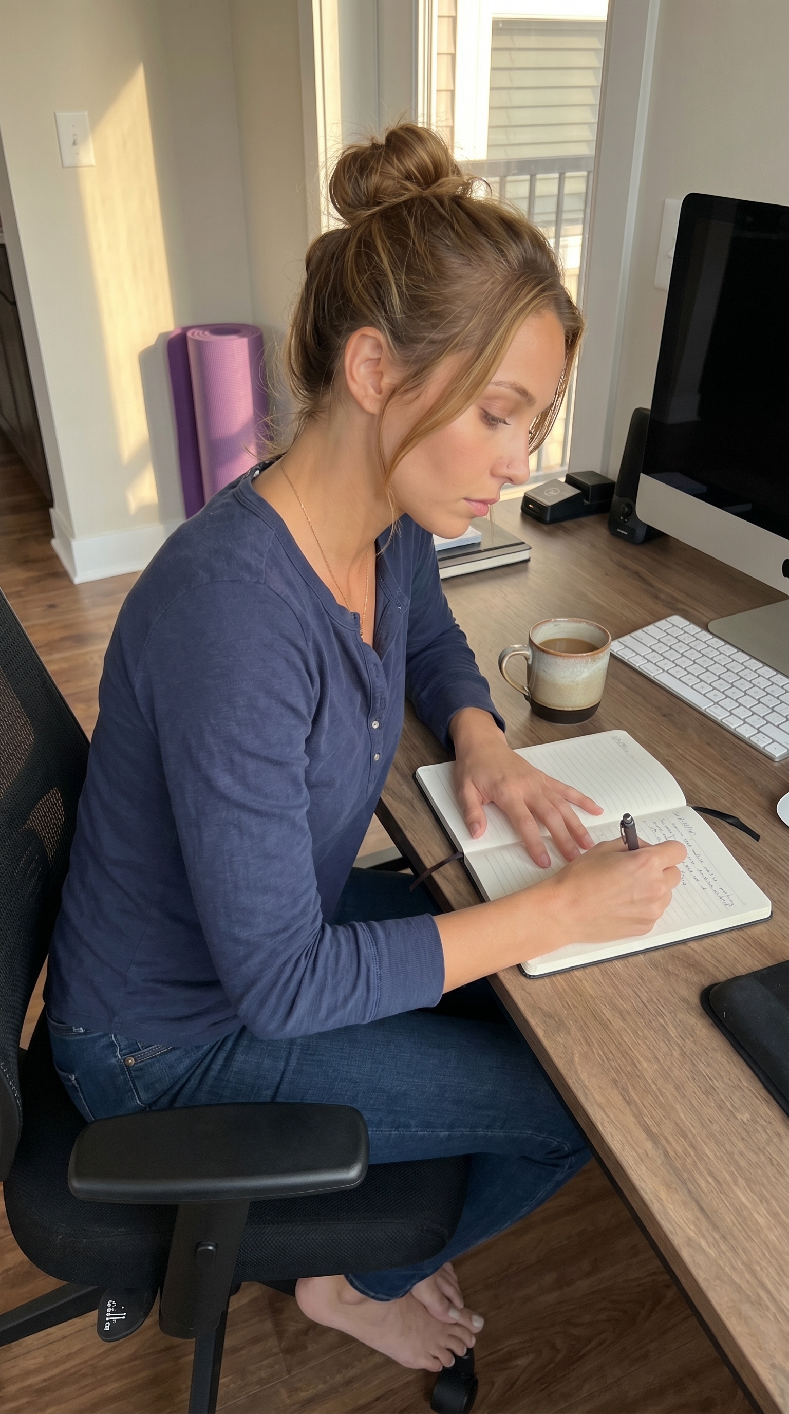 Processing through writing, like always.