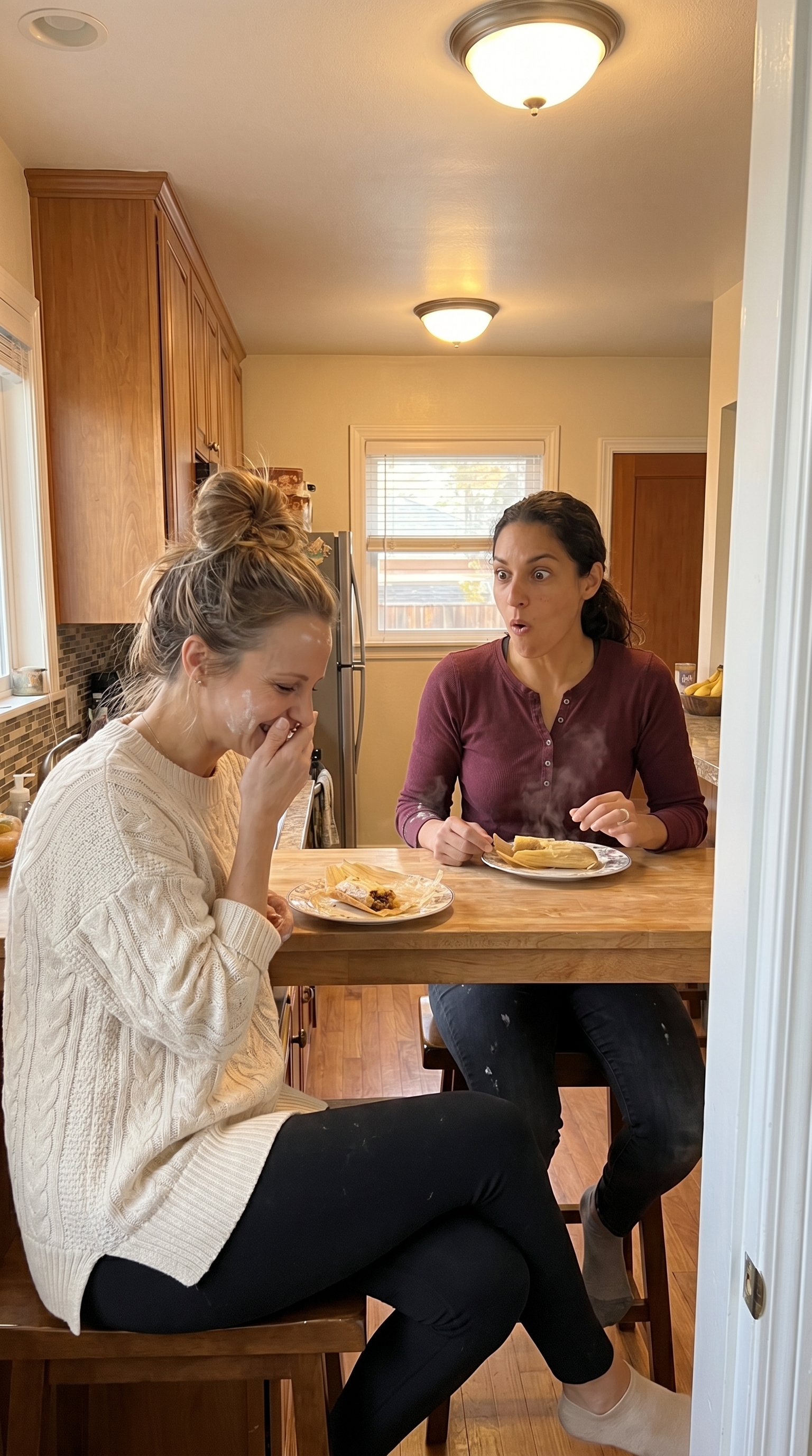The taste test moment