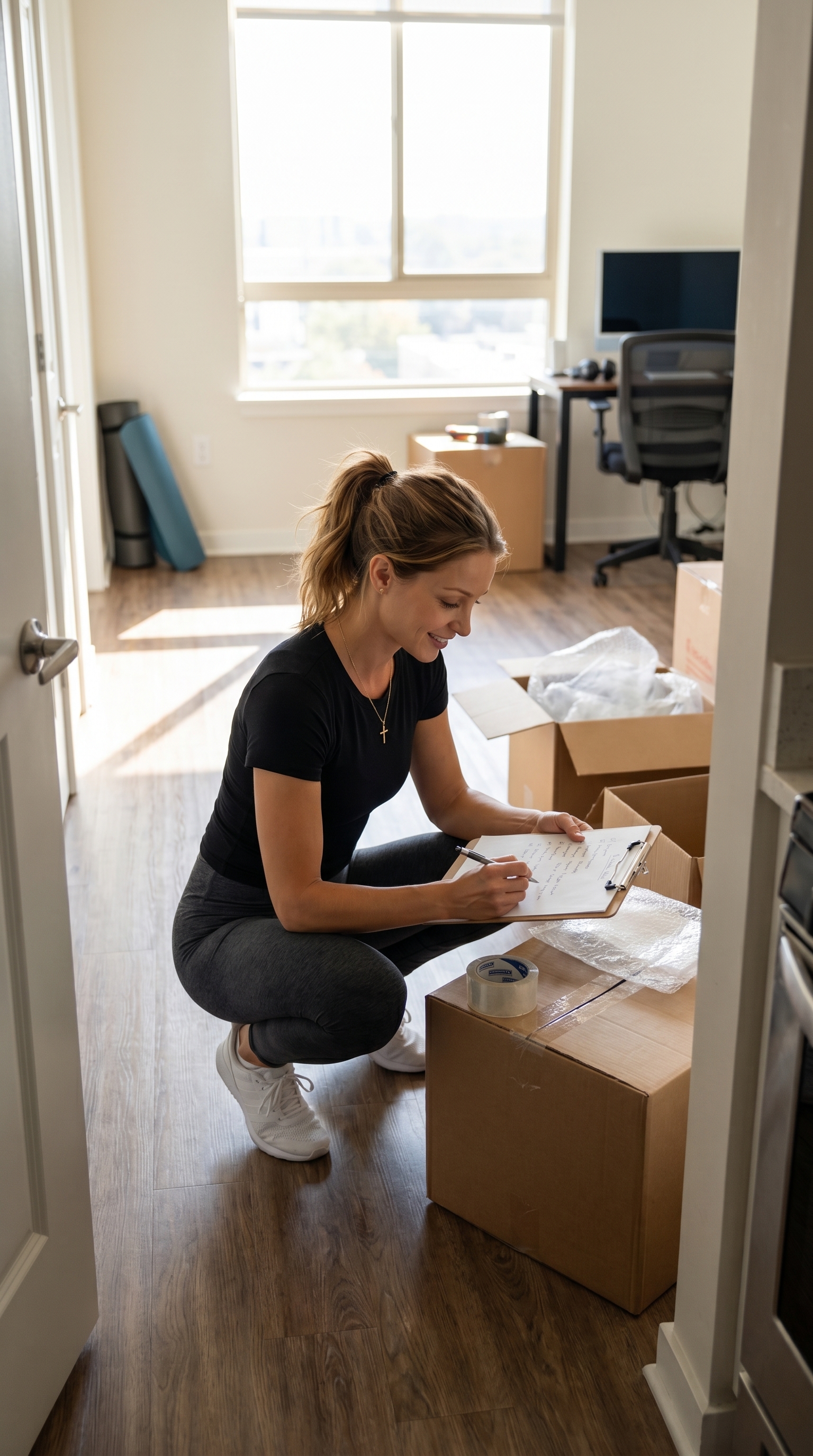 Moving day logistics