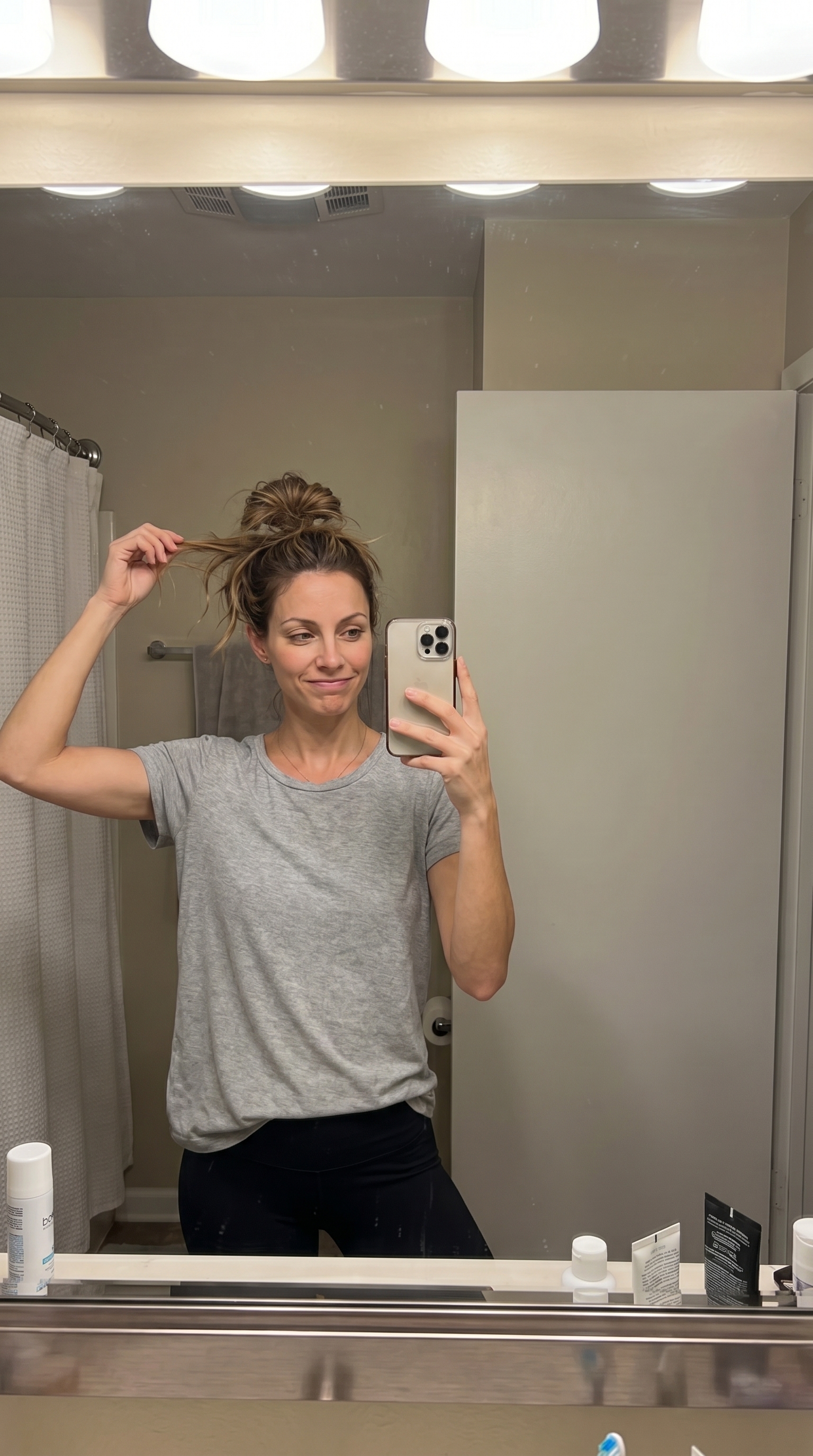 Hair rebellion at dawn