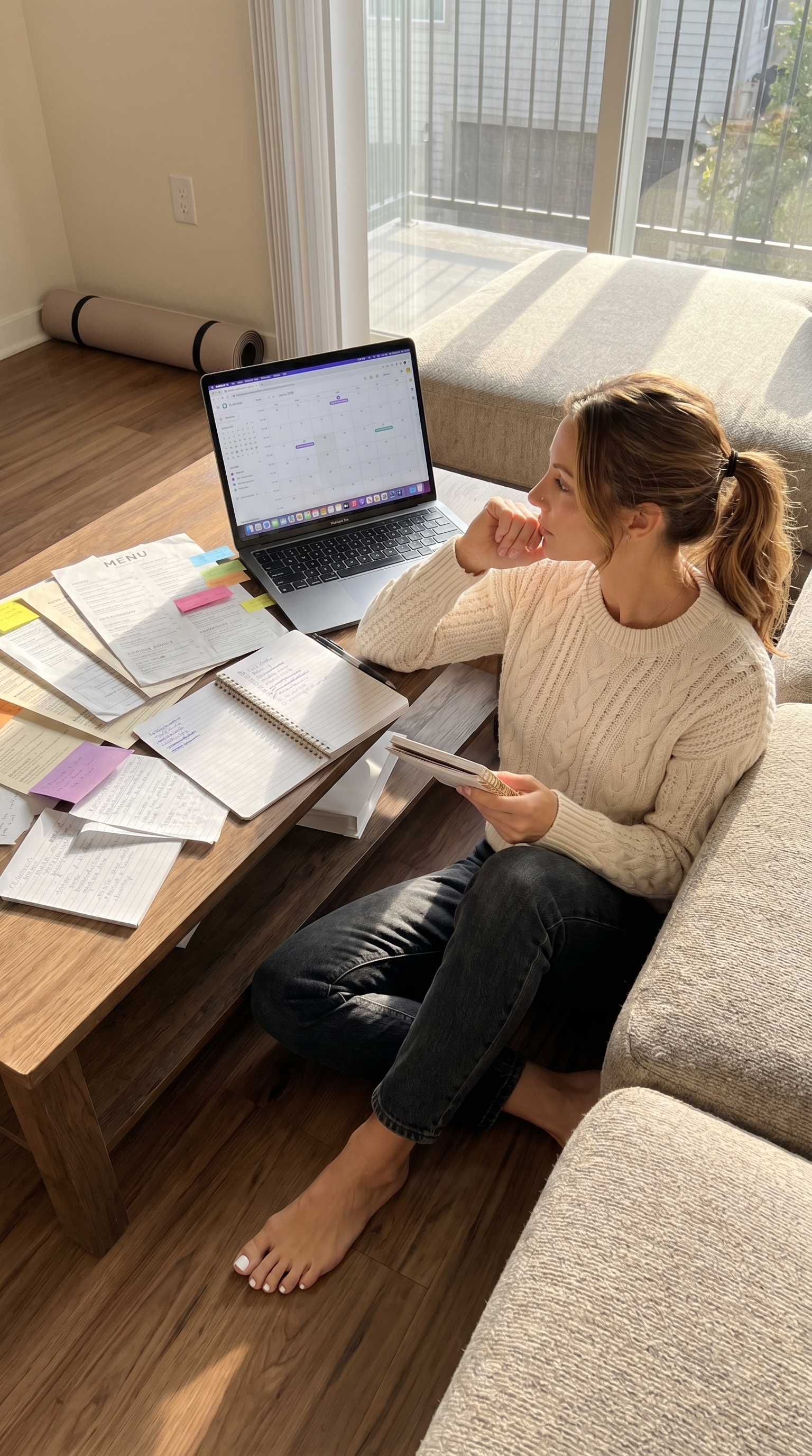 The real planning happens in the quiet moments after all the lists are made.