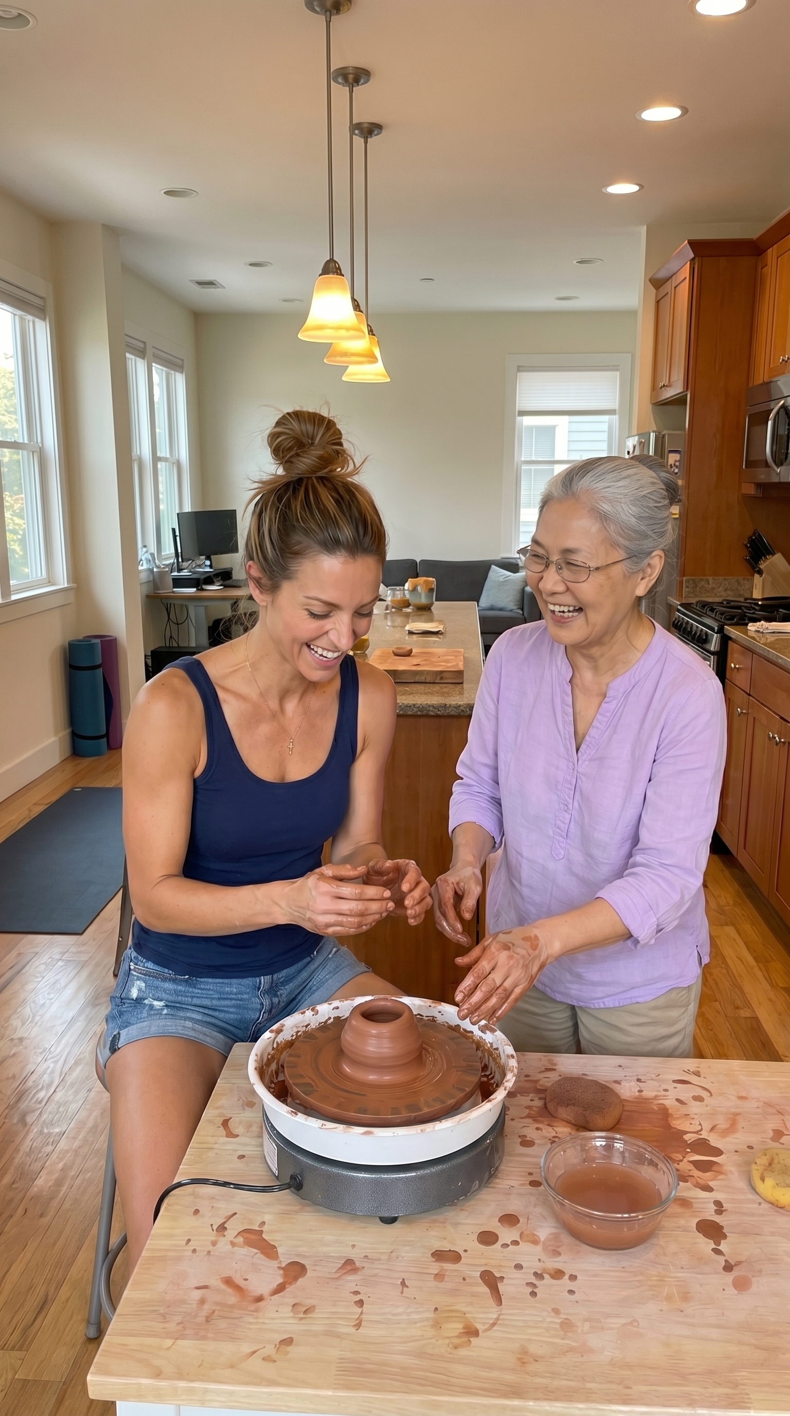 The exact moment I realized why pottery classes exist.