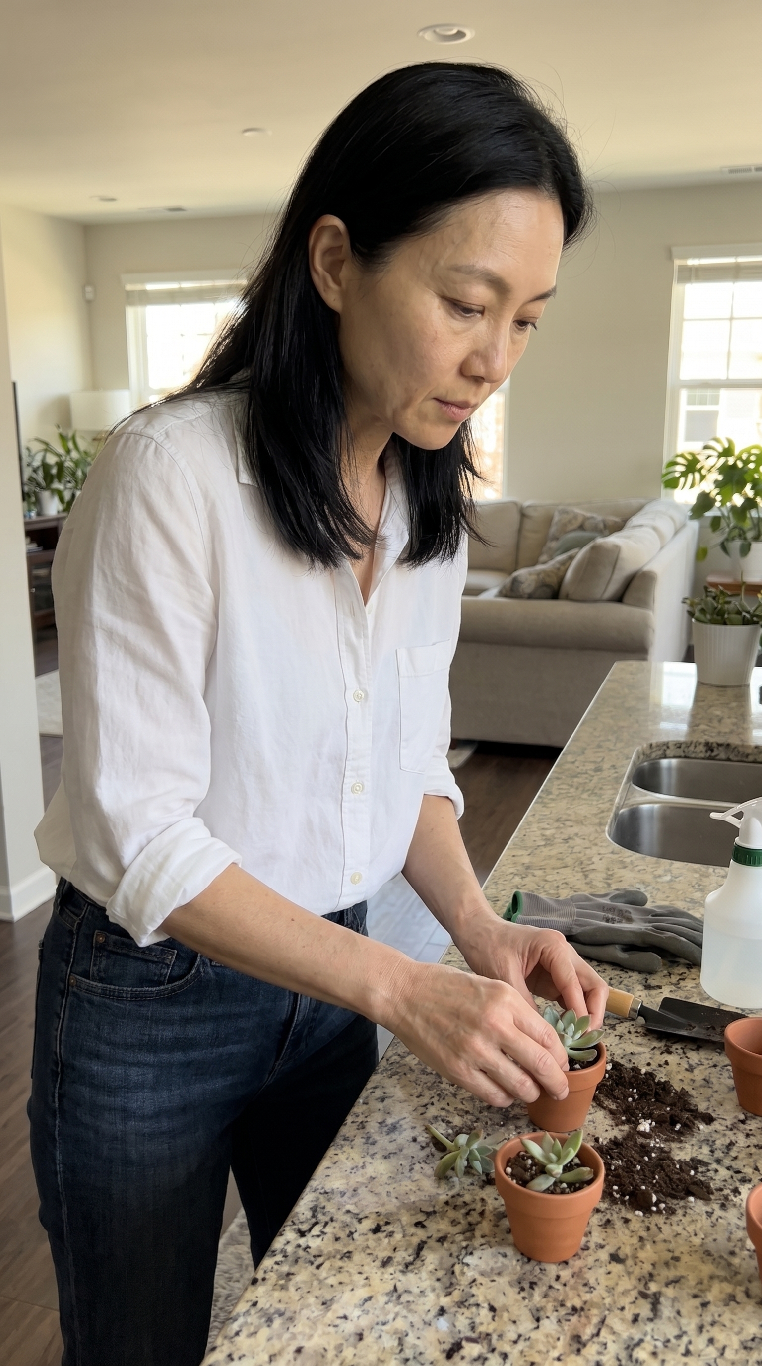 The plant whisperer visits